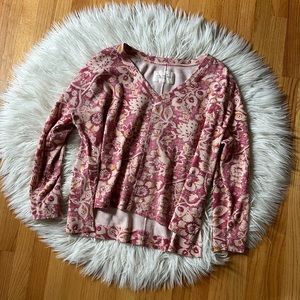 Anthropologie- pilcro top